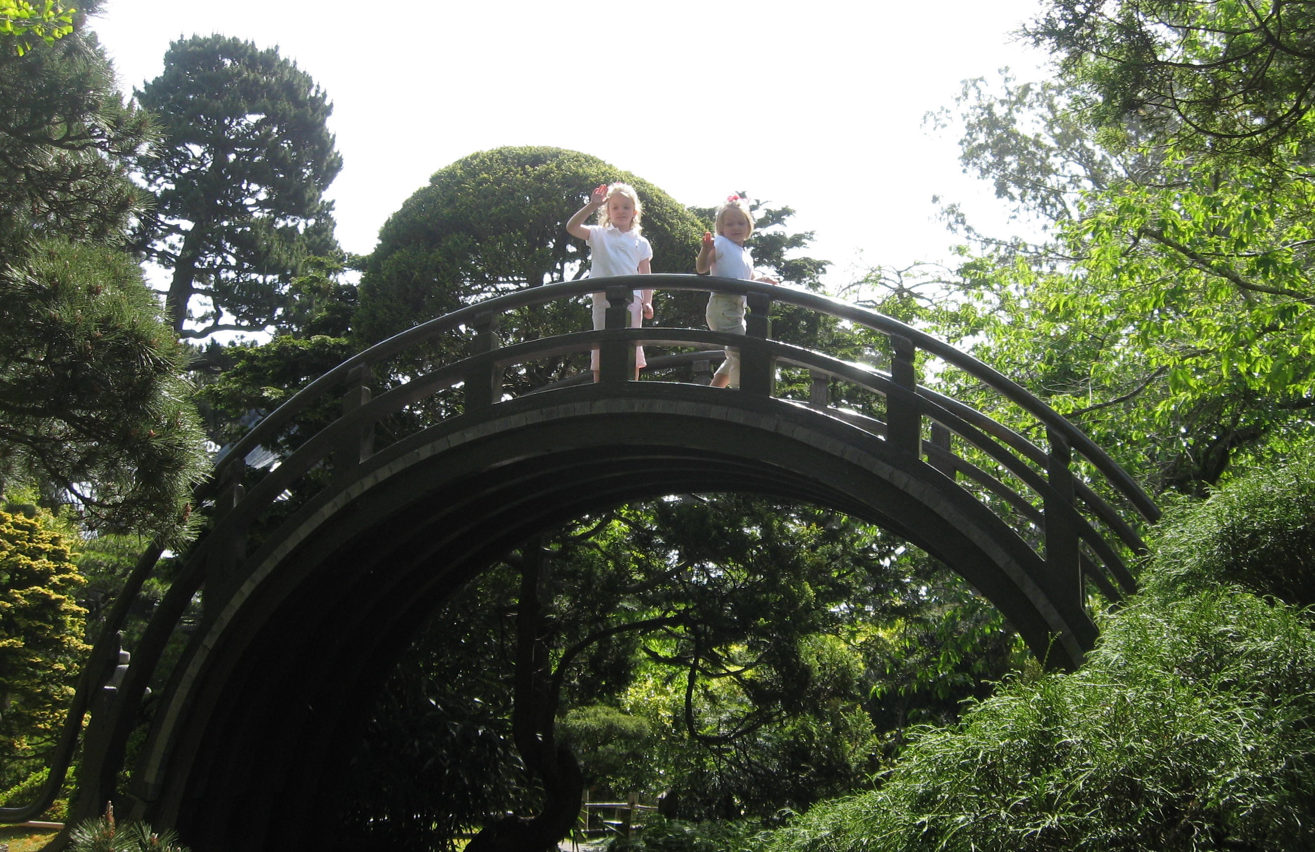 2008_05_14 San Fran Tea garden JnC at drum bridge.jpg